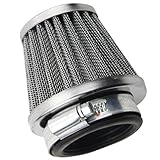 1. Tamaño: Filtro de aire para motocicleta; Calibre: 44 mm