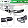 RBRL Béquille de vélo à double jambe, support central robuste et réglable, support pour vélos réglables de 24 à 29 pouces, en alliage d'aluminium, support de rangement #4