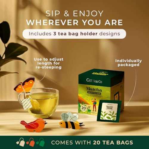 Té verde matcha en saquitos 20 unidades miniatura 3