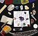 DANCING BEAR Deluxe Healing Crystals (35 Pc Set) Altar & Meditation Kit, Chakra Balance Stones, Abalone Shell & Sage, Smudge Feather, Real Turquoise, Spirit Animal, Bell, Prayer Flag, Made in USA