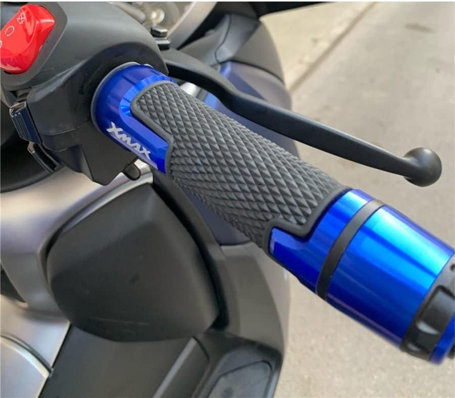 Miniatura 3 de F para Yamaha para Xmax 125 250 300 400 para X-MAX 2017 2018 2019 78 '' 0.866 in mango de motocicleta extremos agarraderas barra de agarre de mano