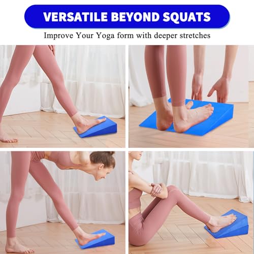image for Annisport Yoga Foam Slant Board Calf Stretching Squat Wedge Block Phys