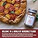 Burlap & Barrel Sun-Dried Tomato Powder - Add Deep Umami & Savory Tanginess to Dishes - for Popcorn, Fried Chicken, Sauces & Salads - As seen on Shark Tank - 2.5oz Glass Jar