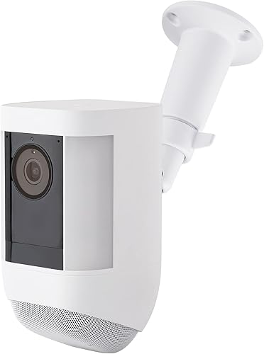 Soporte de pared para Ring Spotlight Cam PlusPro batería soporte de metal resistente ajustable en 360 para interiores y exteriores cámara no