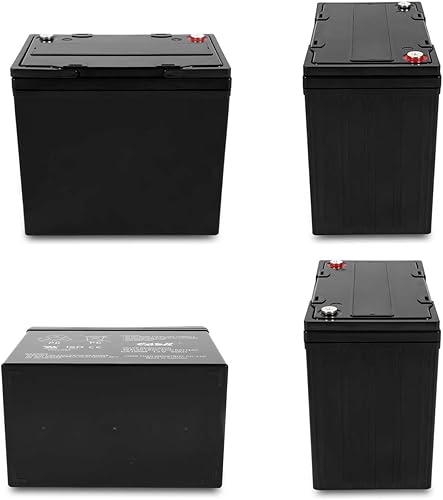 Miniatura 6 de 12 V 55ah Grupo 22NF Quantum Q6000 Q6000Z Pediátrico Q600XL Q614 QG Edge 2.0 Power Chair Quickie Design P500 ZIPPIE Z500 Rhythm M3 M5,M7 S622 S626