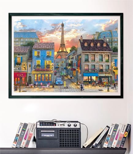 Clementoni Puzzle 1000 pièces Rues de Paris - vue 7