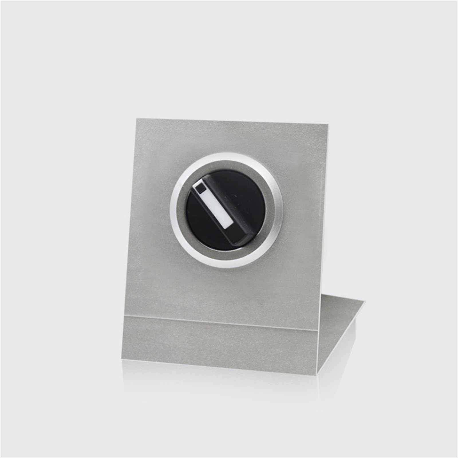 1 selector giratorio de 30 mm con mango corto 10 A 2 3 posiciones interruptor de encendido de cierre momentáneo LA38A-11X (1NC 1NO, 3 posiciones momentáneas)