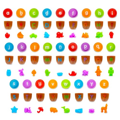Image of Learning Resources Kids Alphabet Acorns Activity Set,78 Pcs,Multicolor