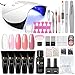 Produktbild Saint-Acior Schnell Aufbau Gel Nagelset 5 Farben Nagel Verlängerung Starterset für Nagel Design -Nagelverlängerung uv Gel Set Quick Extension Building Builder Gel