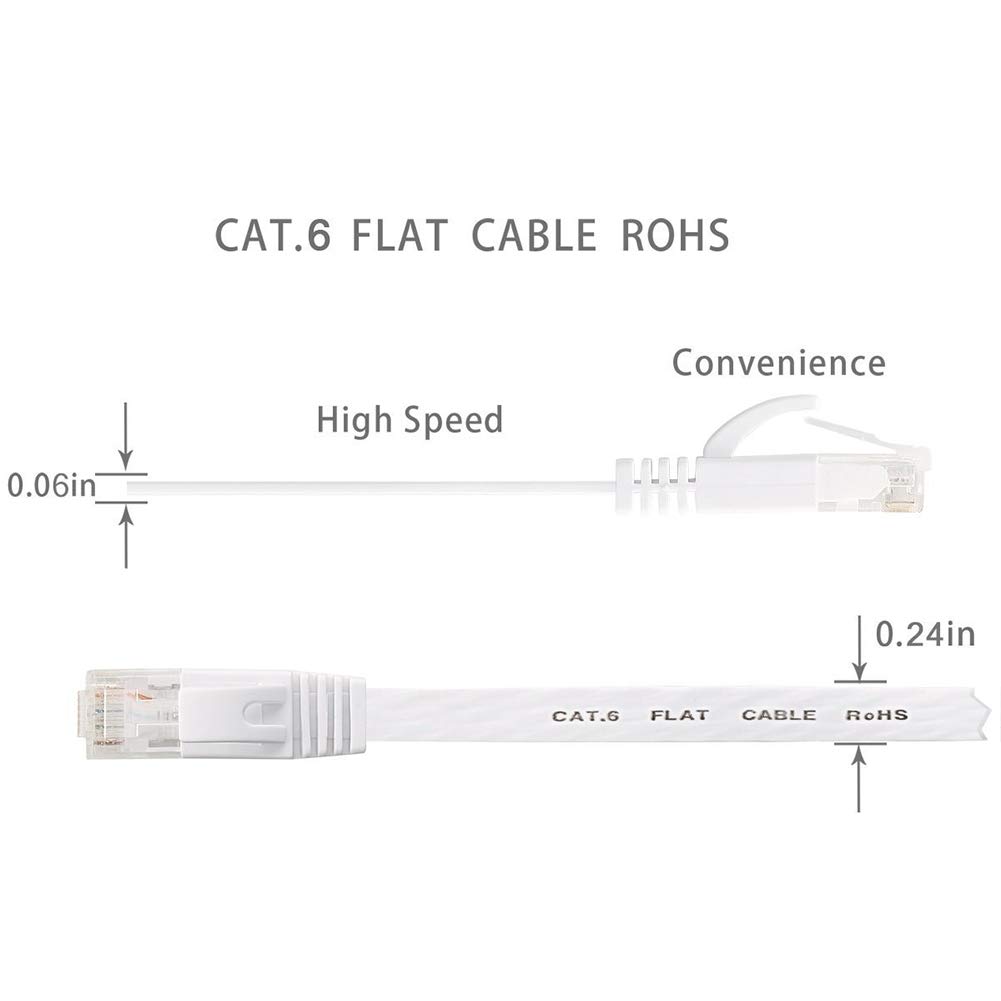AKT Kabel Ethernet Cat6 LAN kabel UTP CAT 6 RJ 45 kabel sieciowy kabel krosowy do laptopa router RJ45 kabel sieciowy 25 m