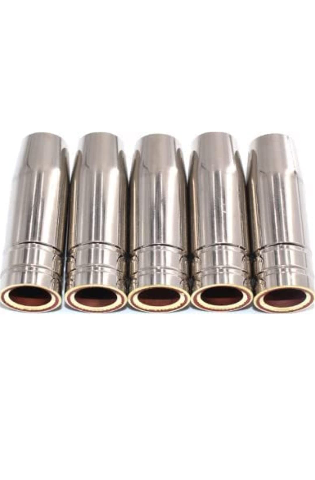 MIG Nozzle Fit for 15AK MIG/MAG Welding Torch Guns Consumables, Pack of 5 Pieces