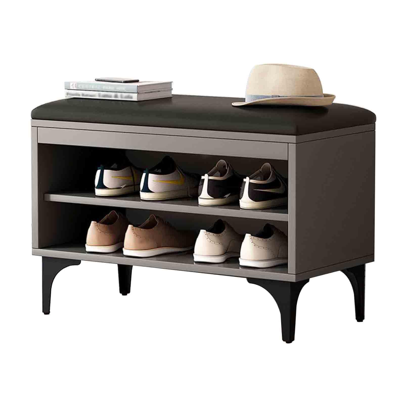 Banc de rangement pour chaussures chic pour sublimer votre entrée