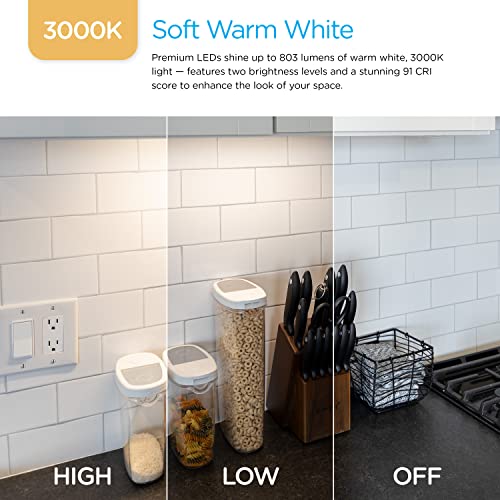 image for Enbrighten Premium Linkable Under Cabinet Fixture, 24in, LED, Linkable