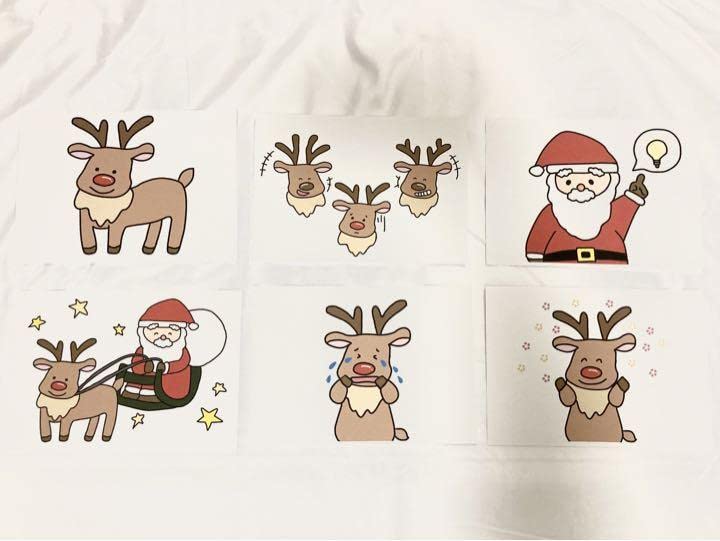 Amazon.co.jp: 赤鼻のトナカイ クリスマス クリスマスソング カード