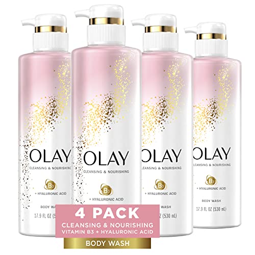 Olay Body Wash with Hyaluronic Acid and Vitamin B3, Cleansing