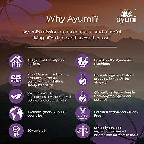 Ayumi Turmeric & Bergamot Body Scrub. Vegan, Cruelty-Free, Dermatologically-Tested, 3 x 200ml - Afbeelding 8