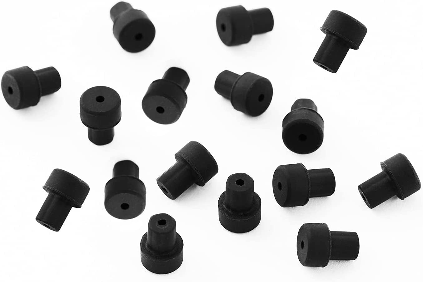 Silicone Rubber Feets Compatible with Samsung Whirlpool Amana Maytag Range Grate Bumper Replacement Parts Gas Stove Rubber Feet W10919249 00189300 NX58M6630SS NX58F5500SS（16Pack）