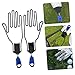 Kisangel 1 Pair Golf Glove Support Rack Hook Plastic Glove Holder Shape and Easy Storage for Golf Gear