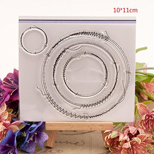 KOFUN DIY Scrapbooking Transparent Stamps Silicone Rubber Clear Sheet DIY Card Gift Crafts