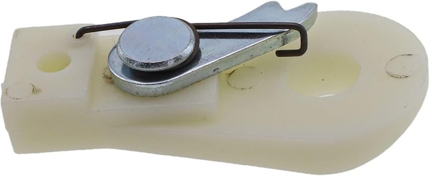 PP Patio Umbrella Hand Crank Bracket, White Replacement Handle Parts Garden Balcony Outdoor Central Column Pole, Install Shaker System