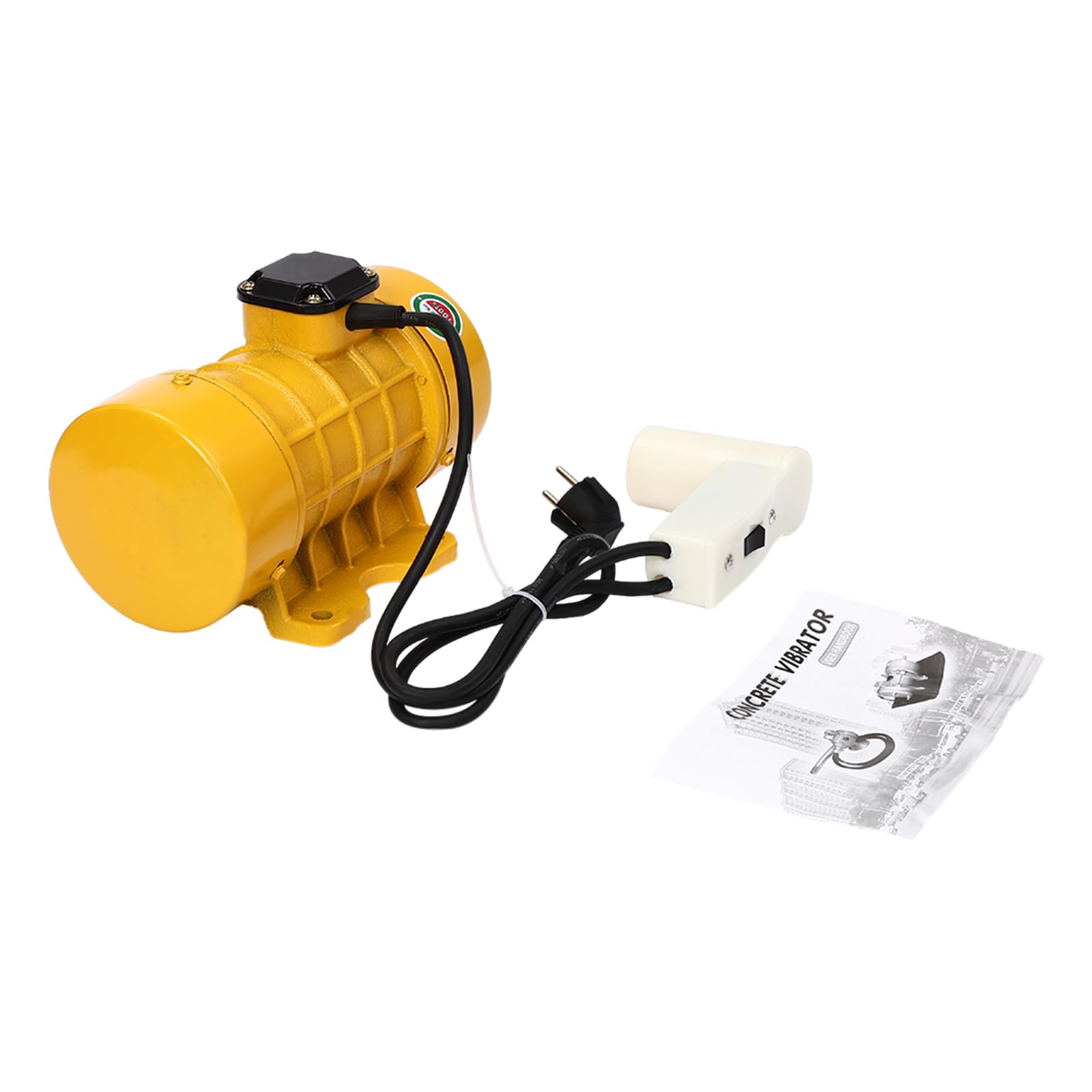 Motor de vibración, 250 W, motor vibrador asíncrono, motor multiusos, vibrador, vibrador, eléctrico, para minería, metalurgia, carbón, 2840 rpm