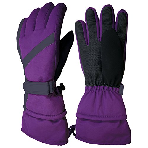 Zelda Matilda Women Winter Gloves - Water & Windproof Breathable Ski Snowboard 80g Thinsulate