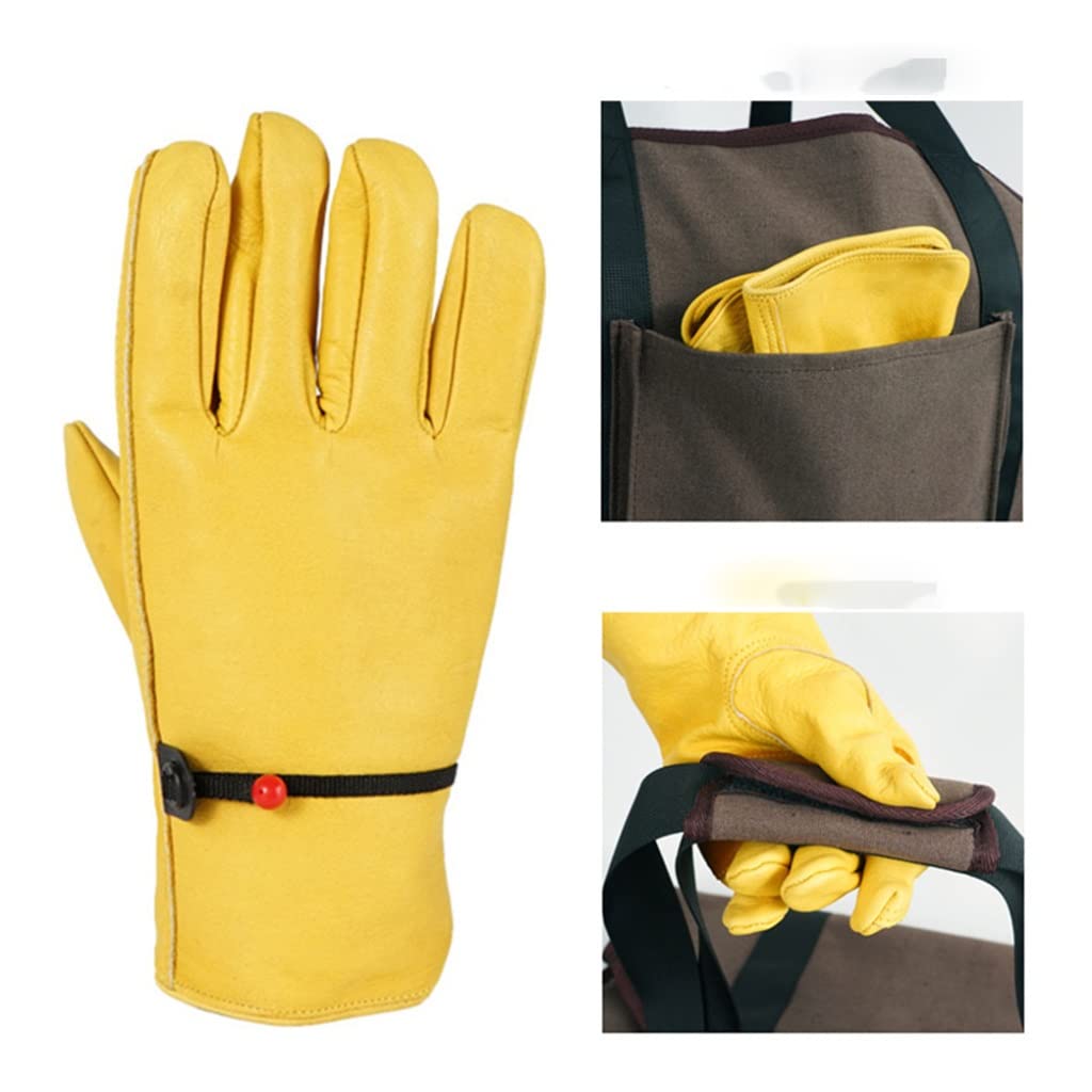 Guantes para Asar Resistentes al Calor Guantes de Cocina para Chef Estufa fogata Trabajos de Soldadura protección Camping Barbacoa