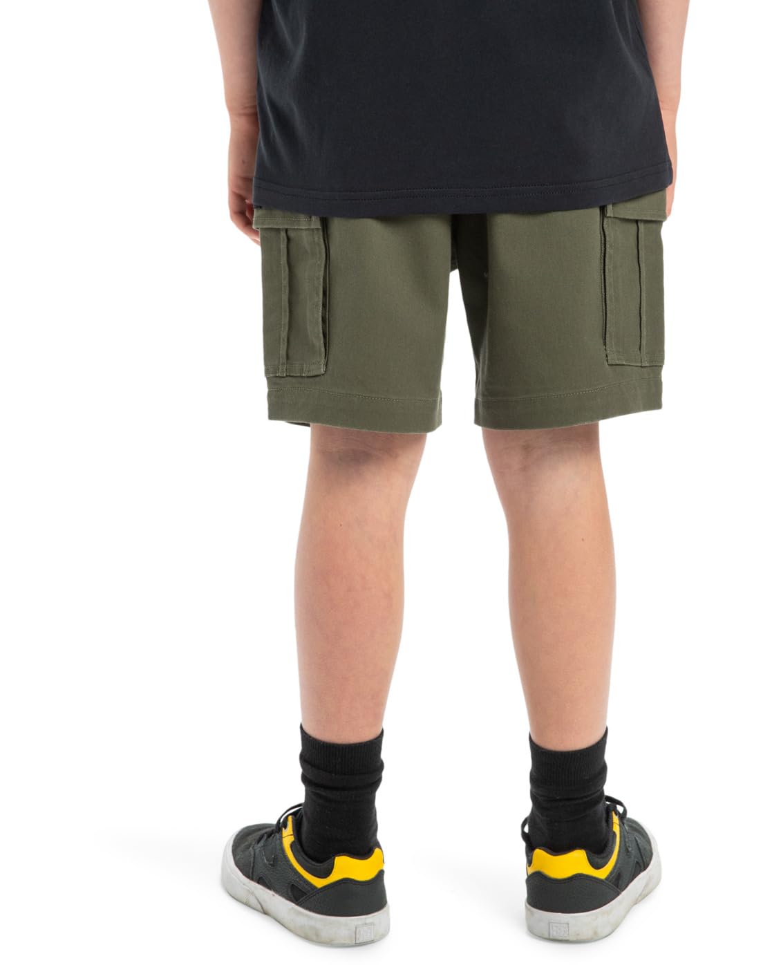 Quiksilver Short Taille élastique Taxer Cargo Youth Marron 12