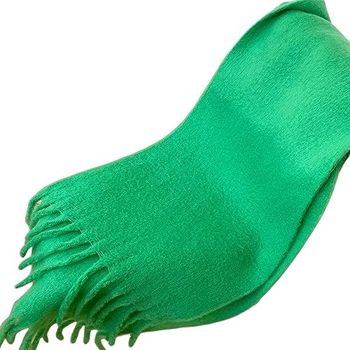 Couverture de couleur unie en cachemire pour un hiver doux et cosy