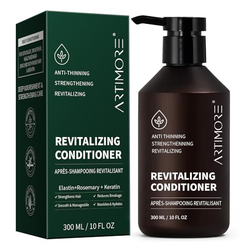 Biotin &amp; Rosemary Hair Growth Conditioner for Thinning Hair, Strengthening &amp; Thickening Conditioner for Men and Women, Nourishes Scalp, Fuller Healthier Hair, 300ml