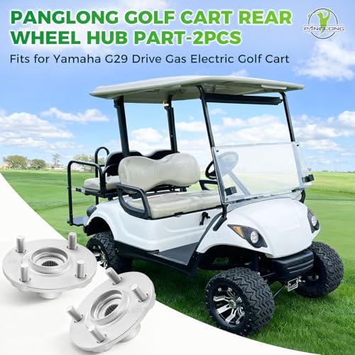 Panglong Golf Cart Rear Wheel Hub-2PCS, Golf Cart Wheel Hub Applicable to Yamaha G29 Drive Gas and Electric Golf Cart, Replace OEM# JW1-F53T0-09-00 JW1-G6542-00-00 by Panglong - Used condition - Image 7