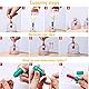 24 Schröpfen Becher Biomagnetische Traditionelle Chinesische Therapie Schröpfen Set Haushalt Herausziehen Vakuum Schröpfen Kit/Chinesische Massage Medizinische Schröpfen Set Saugakupunktur (1)