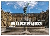 Würzburg - Bayern (Wandkalender 2023 DIN A3 quer), Calvendo Monatskalender - Peter Schickert 