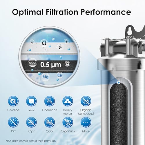 Waterdrop AS08 Stainless Steel Under Sink Water Filter System, Reduces Lead - Image 2