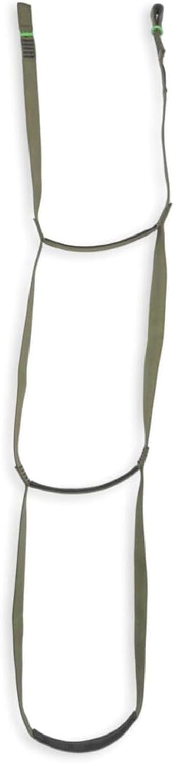 RNA Ape Canyon Outfitters Step Aider – Tree Saddle Climbing Aider. OD Green 4000-lb Tubular Webbing, CNC Sewn Ends, Lightweight Hunting Gear - 1, 2, or 3 Step Options