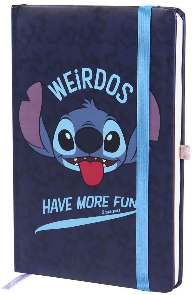 Lilo & Stitch Weirdos Have More Fun Unisex Oficina Y Artículos Papelería multicolor Papel