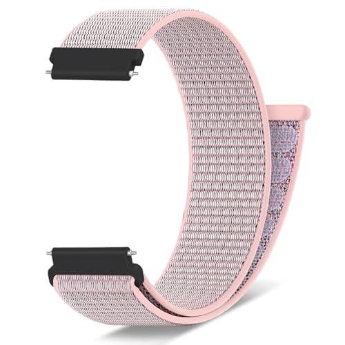 chinbersky Fabric Nylon Uhrenarmbänder 16mm 18mm 19mm 20mm 22mm Schnellverschluss Verstellbare Aatmungsaktive Gewebte Sportbänder für Herren Damen