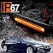 NSLUMO Sequential Amber LED Side Marker Lights Compatible w/B'MW 5 Series F10 LCI 528i 530i 535i 550i Smoked Lens Led Dynamic Turn Signal Lamps Indicator Blinker OEM Fender Trim Replacement