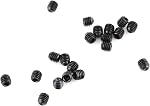200pcs M3 Hex Allen Head Socket Set Vis Kit d'assortiment Black Carbon Steel Sockette Cup Point Grub Set Sockets Set Vis Assortiment