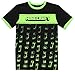 Minecraft - Ropa Camiseta niños - Ropa Gamer para niños - Camiseta Creeper con Contraste - Regalos Regalos para niños - Negro - Edad 7/8