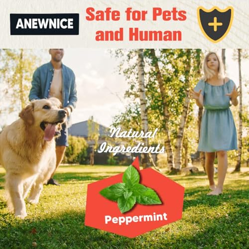 RJNKUU Deer Repellent Outdoor, Deer Repellent for Plants, Rabbit Repellent Outdoor, Rabbit Deterrent, Rabbit Repellent for Garden, Keep Deer Out of Yard-8 Pouches, Yellow - Thumbnail 4