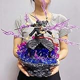 TENGFA Anime One Piece Figure:Three-Headed Six-Armed Asura Nine-Knife Flow Zoro Figure Large PVC Sta