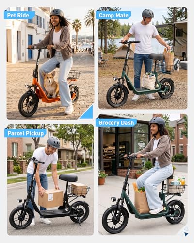 Hiboy Q2/U2 Electric Scooter with Seat