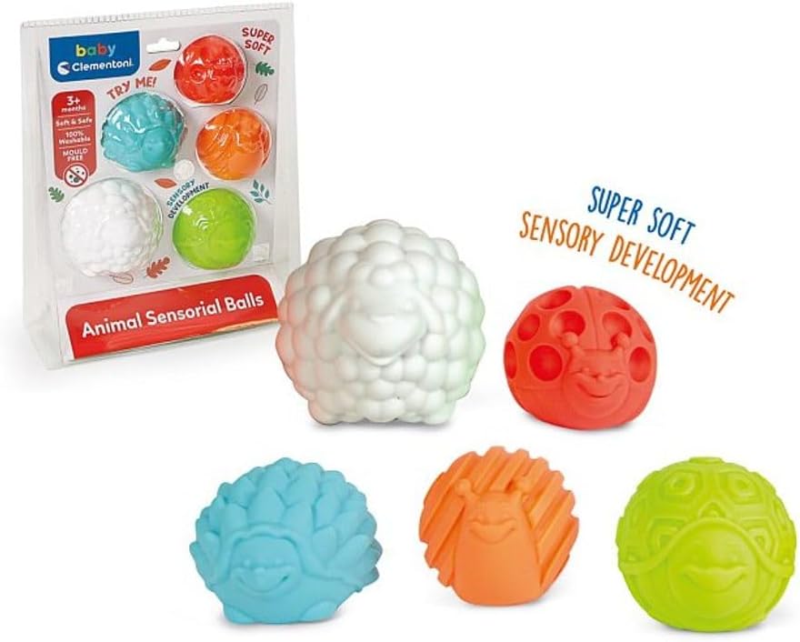 Clementoni Baby Sensory Balls, 3-36 Months, 17469
