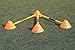 Footballgear Essential for Soccer Practice! Training Marker Orange Set of 10
