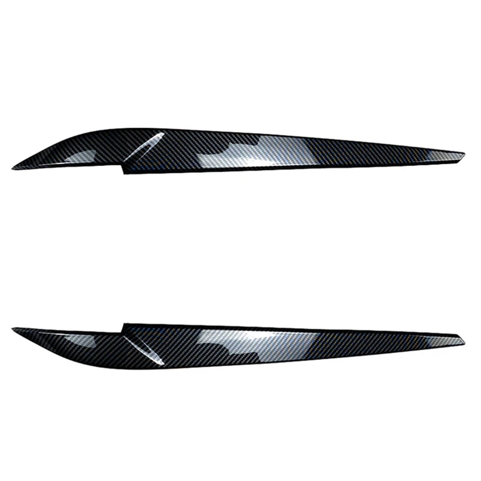 Dla X5 X6 F15 F16 Błyszczący Carbon Przedni Reflektor Brwi