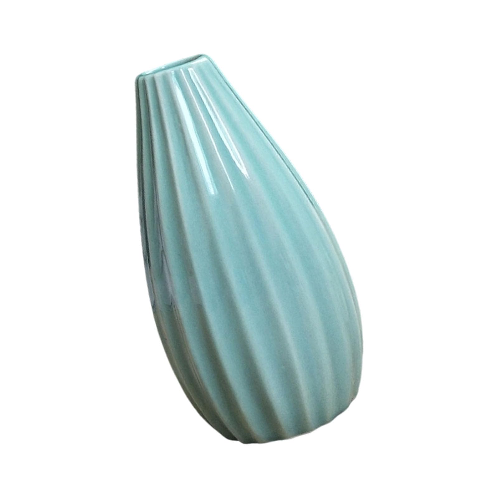 PANGBOER Multipurpose Textured Ceramic Vases for Single Stems or Large Florals Arrangements Entryway Desk or Shelf Decoration Ceramic Vases