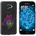 Produktbild PhoneNatic Case kompatibel mit Samsung Galaxy A3 2017 Silikon-Hülle Floral Wolf M3-5