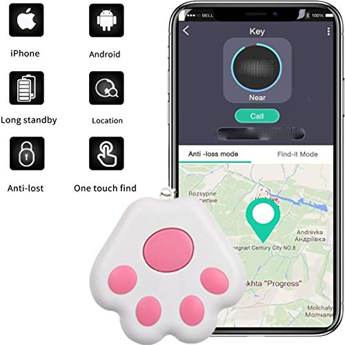 Parmeic Smart Bluetooth Tracker & Bluetooth Key Finder – Key Locator Device With App,Gps Tracking Device For Kids Pets Keychain Wallet Luggage,App Control Compatible Ios Android #TOP1