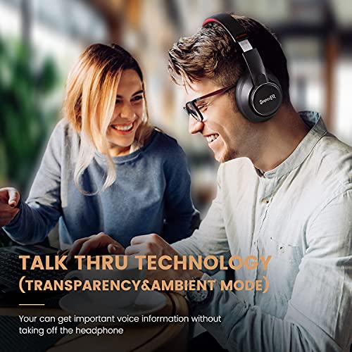 SuperEQ Casque Réduction de Bruit Active Hybride S1, 95% de Bruit Ambiant Réduit, Hi-Res Audio, Mode Transparence, 45 H… - Les Beatles, Paul McCartney, John Lennon, RIngo Starr, George Harrison SuperEQ Casque Réduction de Bruit Active Hybride S1, 95% de Bruit Ambiant Réduit, Hi-Res Audio, Mode Transparence, 45 H… – Image 5